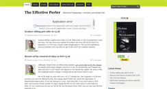 Desktop Screenshot of effectiveperlprogramming.com